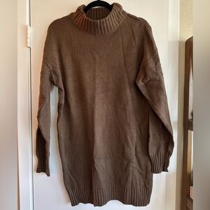 BP brown sweater tunic